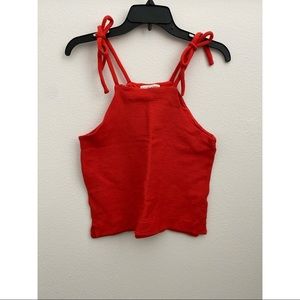 Madewell | Texture & Thread Tie Apron Tank